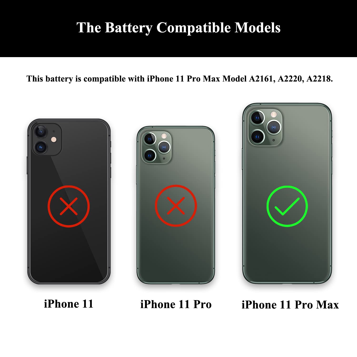 Amazon.com: LOZOP Upgraded Battery Replacement Kit for iPhone 11