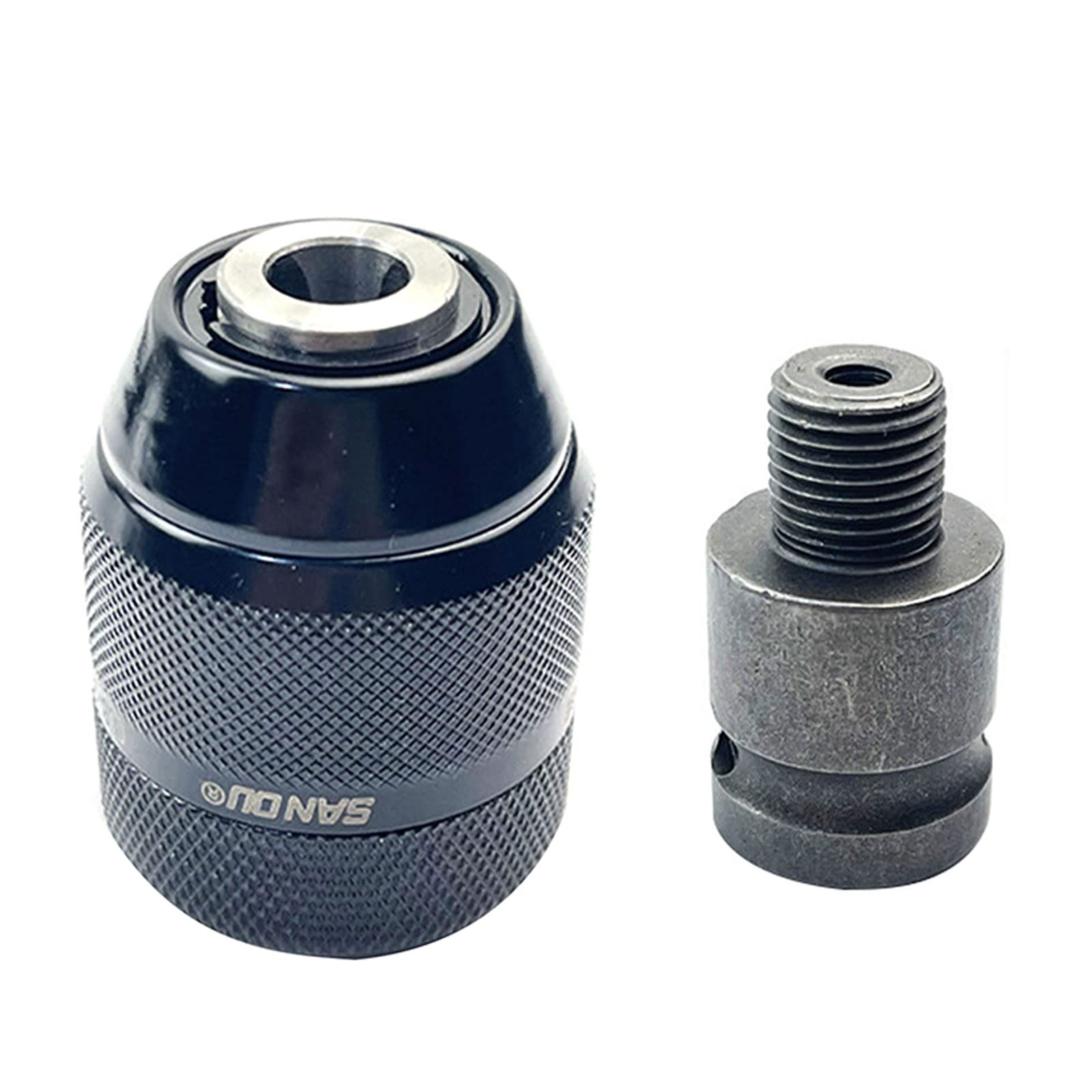 Electric Drill Outer Hexagon Conversion Chuck Socket Adapter Converter Electric Wrench Woodworking Hexagon Drill Adapter Woodworking Bit Rod Wind Batch Splitting Tools Wrench