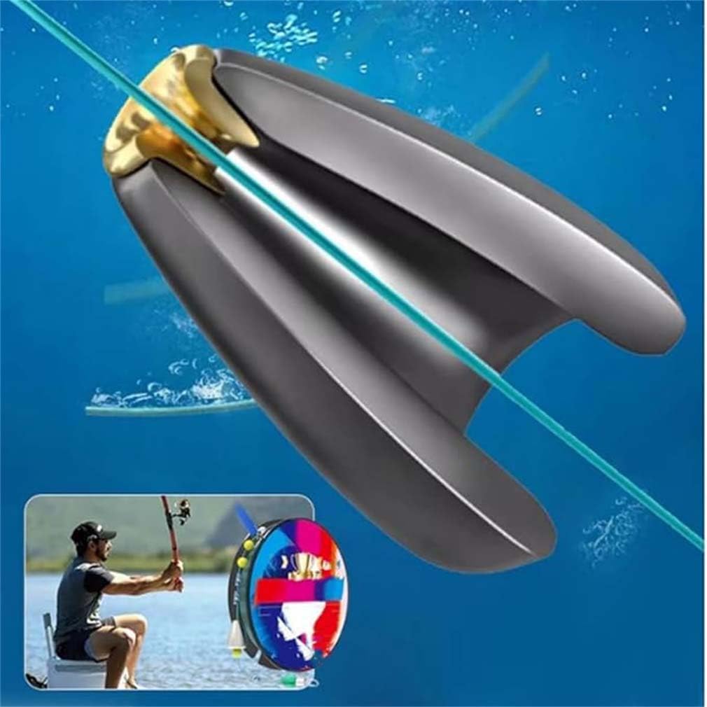 Ensemble de Ligne de pêche Automatique à Recherche de Fond, 100m Pre-Tied Automatic Bobber Fishing Line Set, Flotteur de pêche Ultra-Sensible à Changement de Couleur avec Alerte de Touche
