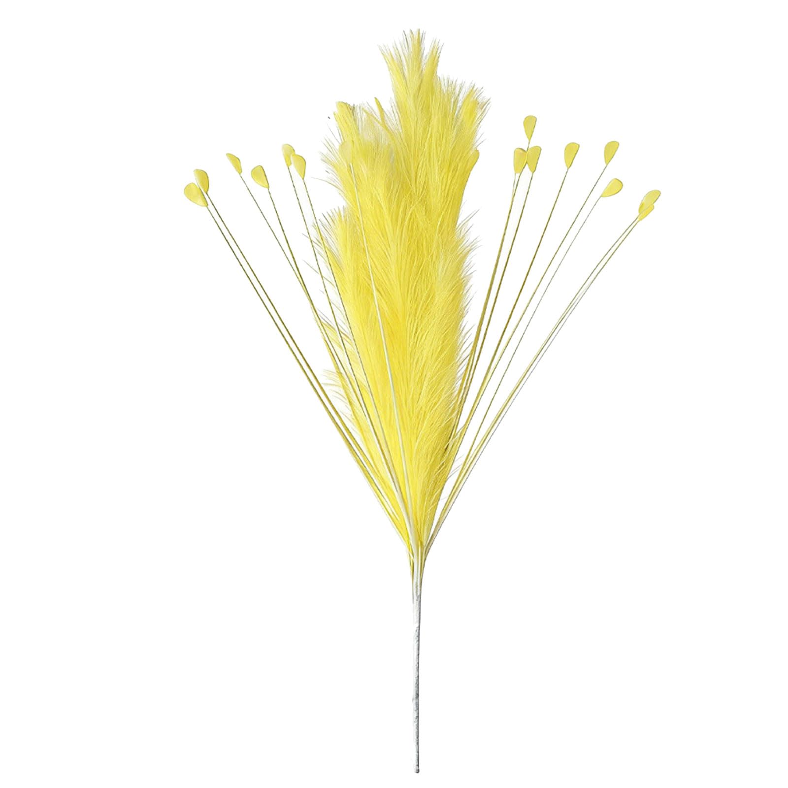 Tsophreniq Artificial Pampas Grasses Decor for New Year Wedding Flower Arrangements Colorful Artificial Pampas Grasses Decoration