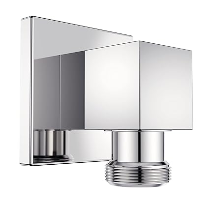 Lavatrum Square Shower Wall Supply Elbow for Hand Shower in Chrome