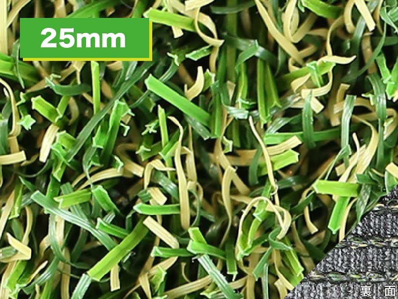 Amazon | ユニオンビズ 人工芝 メモリーターフ25mm 巾1m×長さ10m