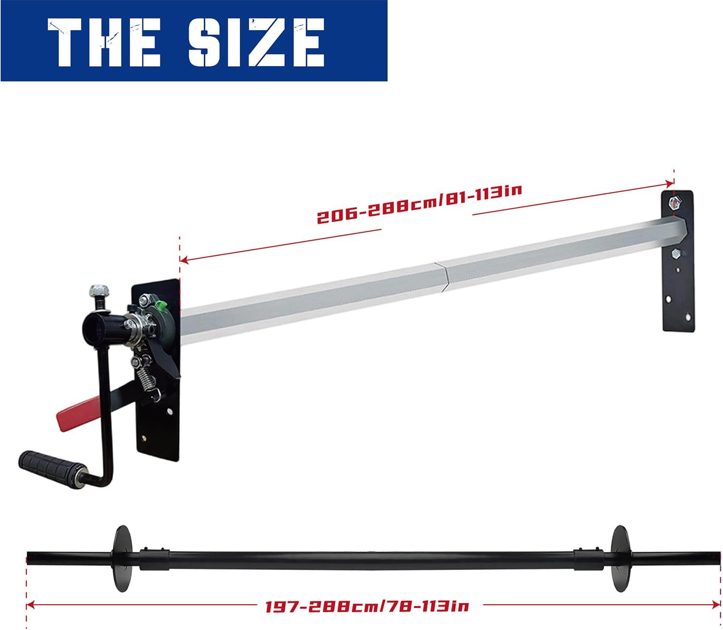 Heavy-Duty Dump Truck Tarp Kit, with Rear Anti-Sail Bow Set(with Tarp) (7'x12' Tarp (DTR KIT))