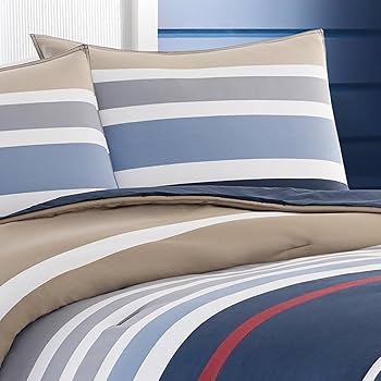 Amazon.com: Nautica - King Comforter Set, Reversible Woven