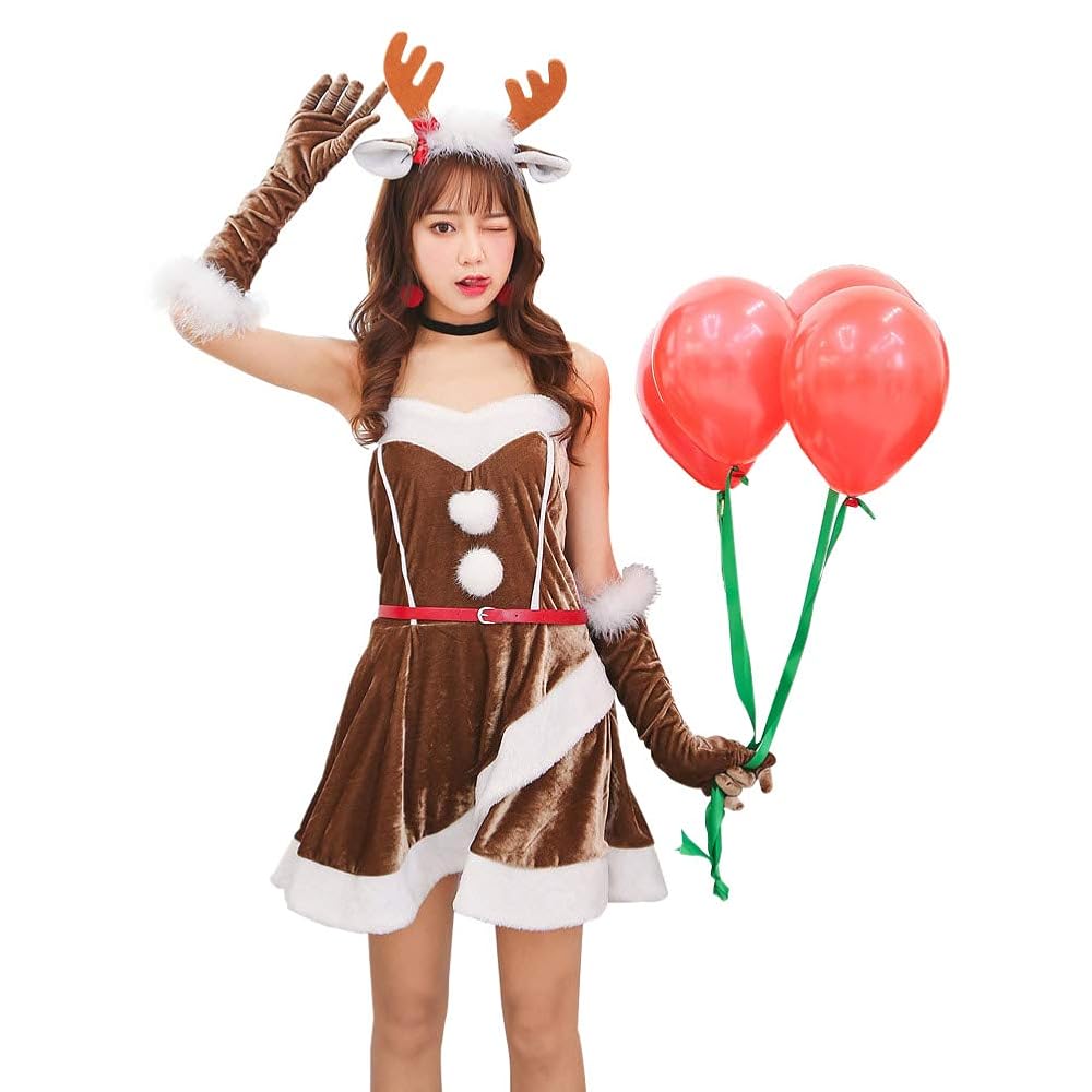 トナカイコス・クリスマスコス Amazon.co.jp: [lanzoub] クリスマス トナカイ コスプレ