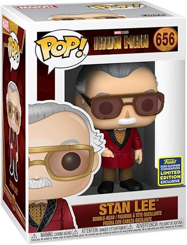 Miniatura 2 de Funko Pop Iron Man 656 Stan Lee Convención de Verano 2020