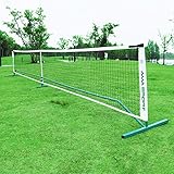 AMA SPORT Portable Pickleball Net System Regulation Size Net 22FT for Indoor and Outdoor-Designed...