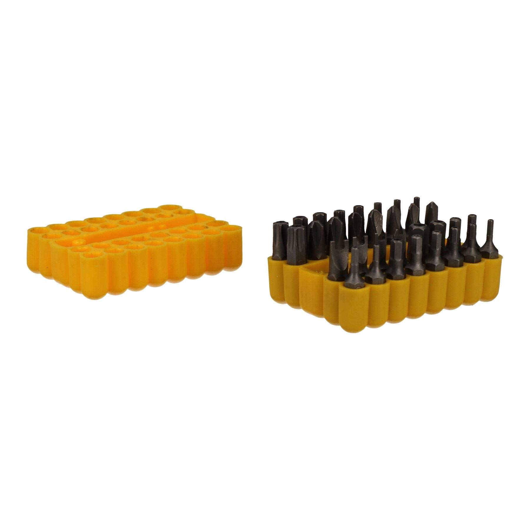 33pc Security Tamperproof Hex Allen Star Torx Tri Wing Metric Imperial 1/4" Bit
