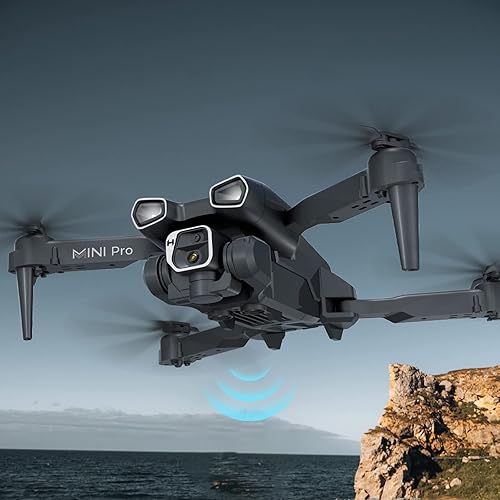 Miniatura 1 de Drones with Camera for Adults 4k - Intelligent Altitude Hold, Gesture PhotoVideo, Key to Take OffLandReturn, Obstacle Avoidance Custom Flight Path,