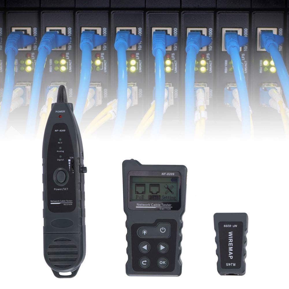 Localizzatore LAN Avanzato per Tester per Cavi NF-8209 con Test Multimodale e Rilevamento Guasti dei Cavi