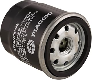 82635R Vespa OEM Oil Filter for Most Modern Vespa Scooters 150cc-300cc | Will Fit Vespa 946 RED 150 Primavera 150 Sprint 150 LX150 LXV 150 S 150 ET4 150 | OEM# 483727 AP8580128 Part# 82635R