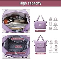 小物入れ Waterproof Folding Bag Amazon.com | Large Capacity Folding Travel Bag, Foldable Travel