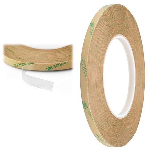 Miniatura 5 de EZAUTO WRAP 0.079 in 300LSE doble echó a un lado rollo largo resistente de la reparación del teléfono celular 180FT de la cinta