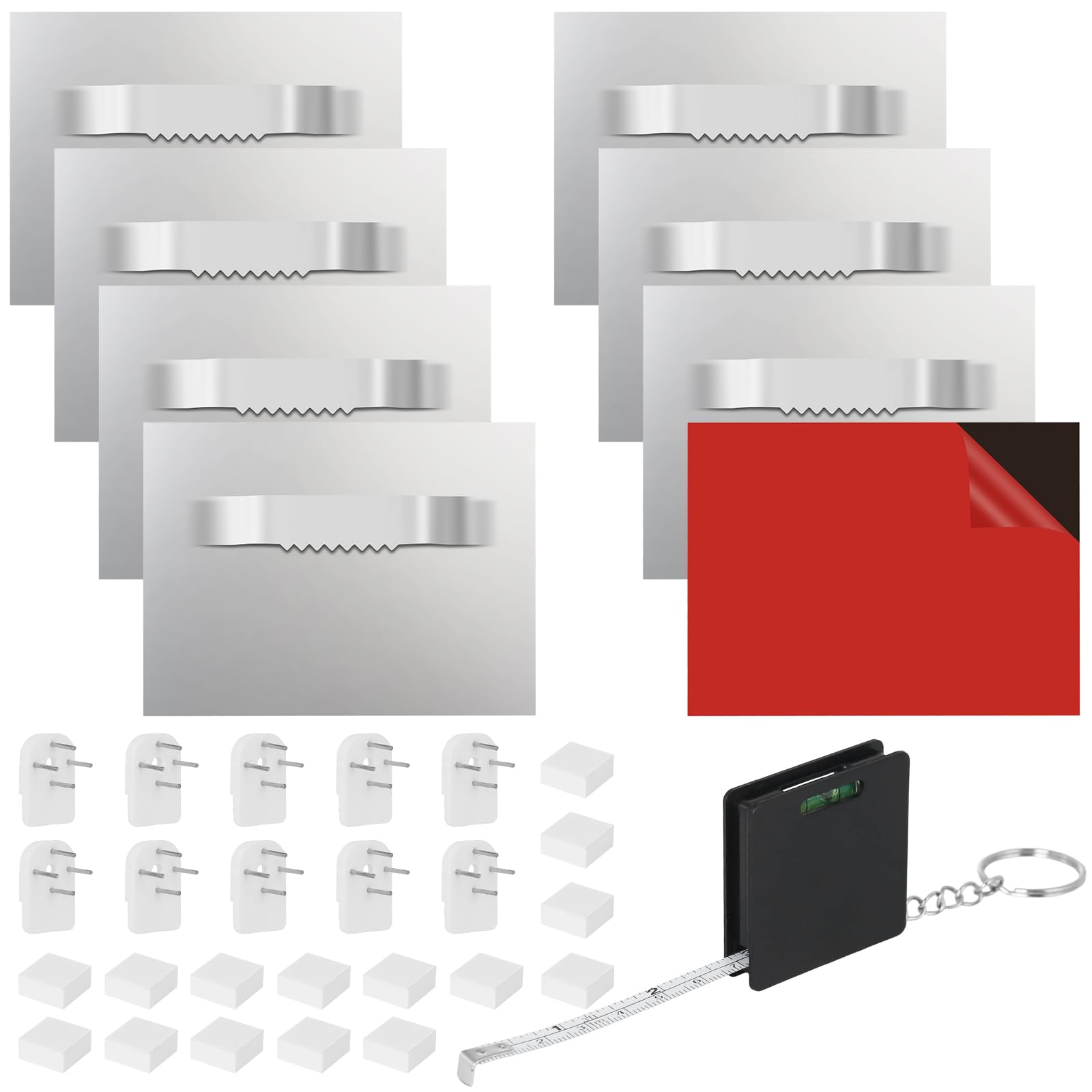 Placas para colgar cuadros sin taladrar ganchos autoadhesivos para fotos que evitan daños en pared