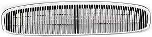 Grille Assembly For 1997-1999 Buick LeSabre - Chrome Shell With Black Insert Replacement