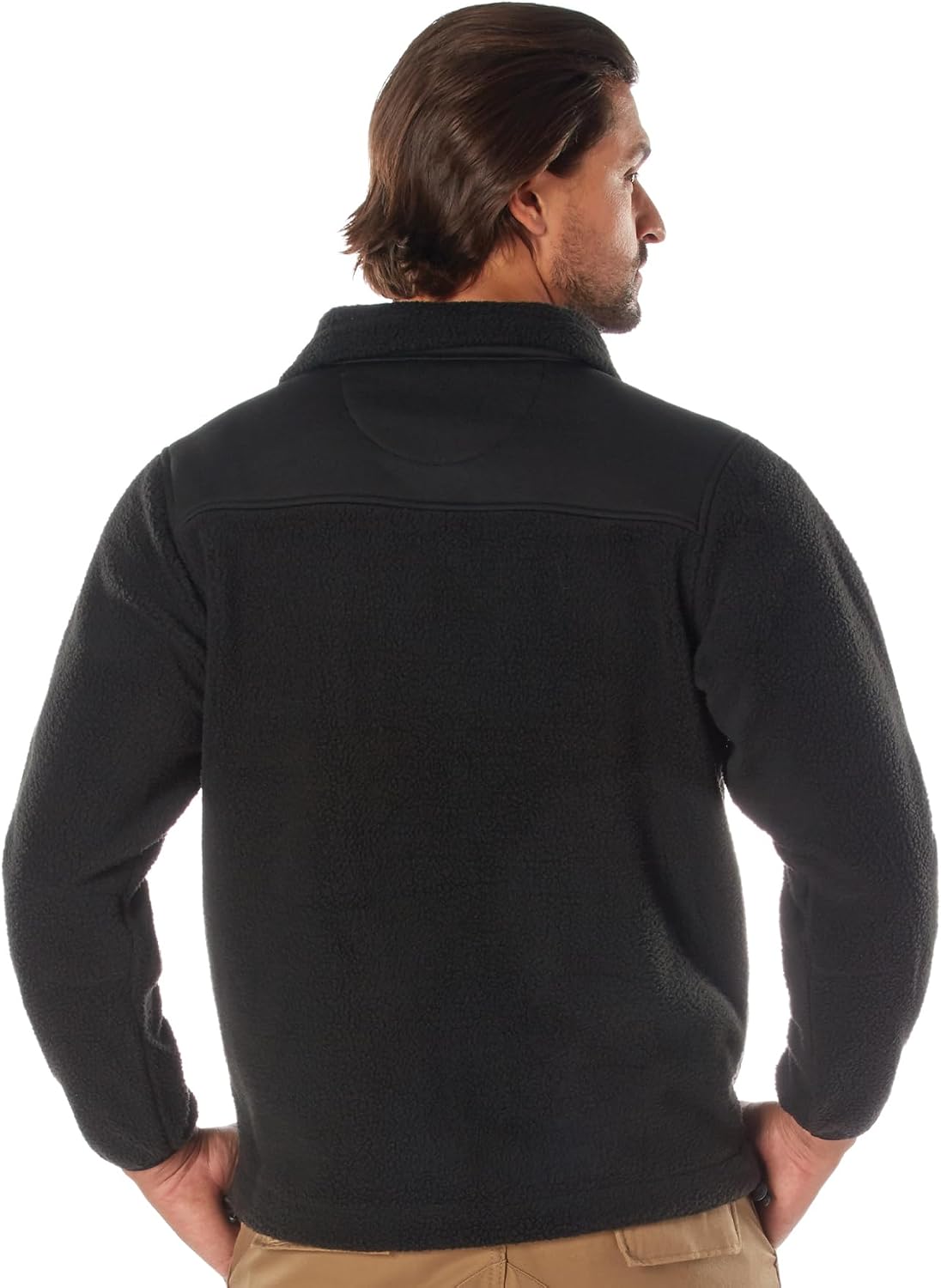 Rothco Trailsman Sherpa Fleece Jacket – Warm, Soft, and Comfortable Midweight Outdoor Jacket