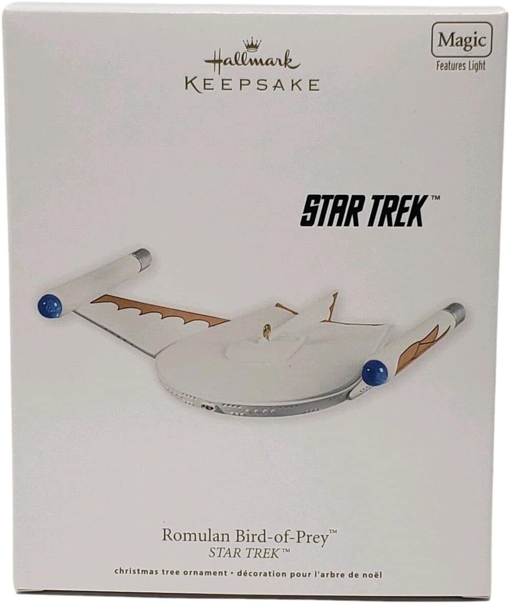 Romulan Bird Of Prey Star Trek 2011 Hallmark Ornament - QXI2007