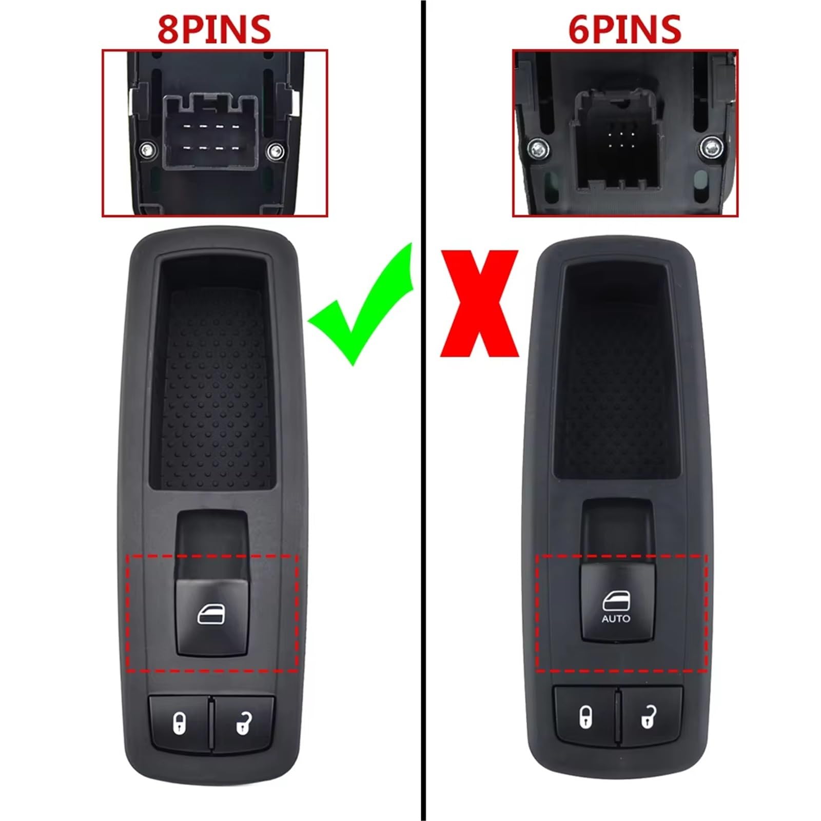 Interruptor de ventanilla Compatible Con Chrysler Para Town