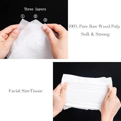 Miniatura 7 de Caja redonda de pañuelos enlatados para automóvil, ajuste perfecto, soporte para vasos, pañuelos faciales, toalla facial de tubo cilíndrico, 4