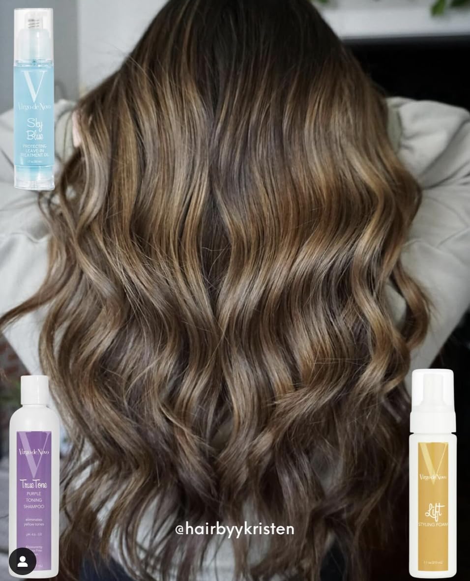 Virgo de Novo Lift Styling Foam Lift Styling Foam - 7.1 oz - Alcohol Free Formula Provides Volume Without Stickiness
