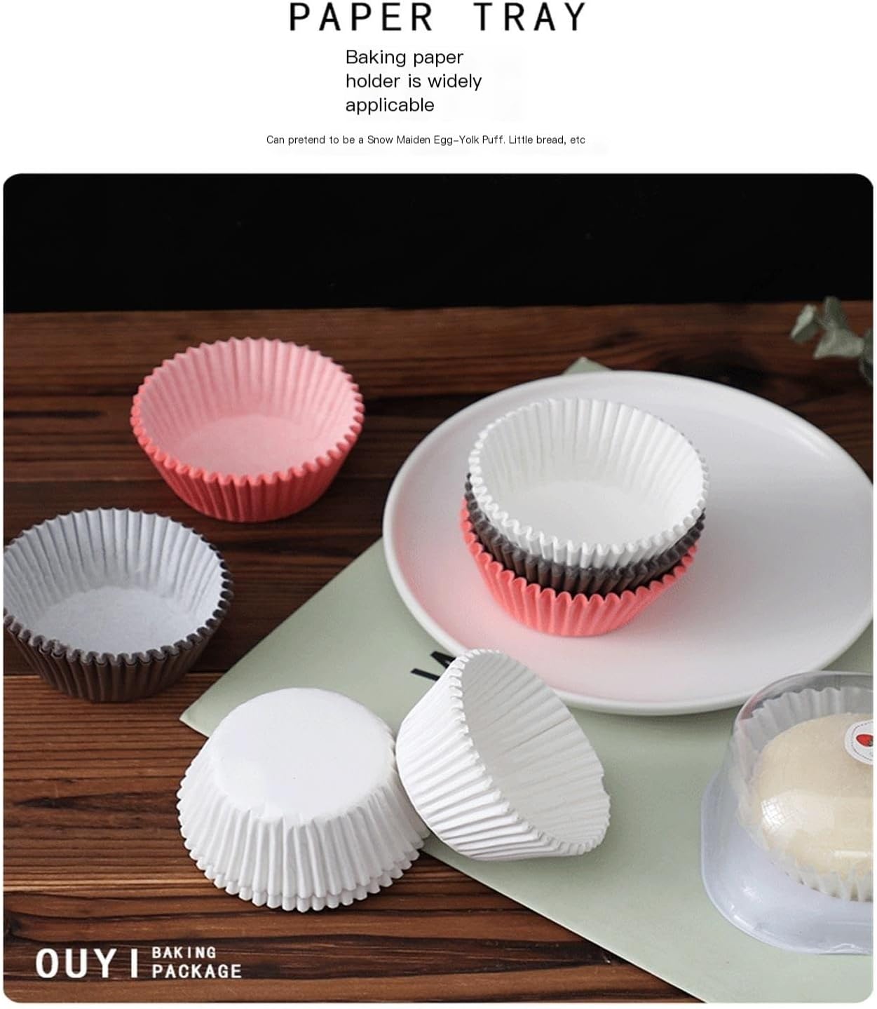 1000-Pack White Paper Candy Cups, Size 4, Glassine Candy Making Cups – 1" Base x 3/4" Wall, Ideal for Candy, Chocolates, and Treats