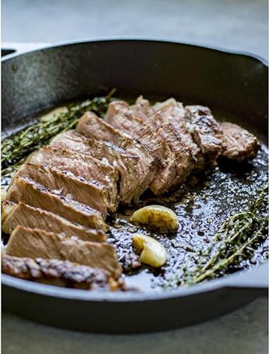 Miniatura 5 de Lodge Serie Wanderlust de hierro fundido, bandeja para caravana de doble asa, 10.25 pulgadas