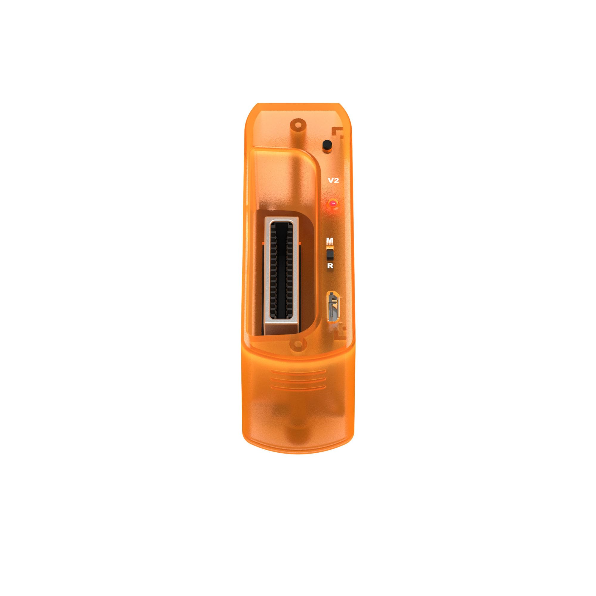 Retro-Bit Tribute 64 V2 2.4G Wireless Controller for N64 / Switch/PC/Mac - Orange Hawk