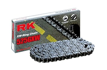 RK Racing Chain 525GXW-108 Steel 108-Links XW-Ring Chain with Connecting Link
