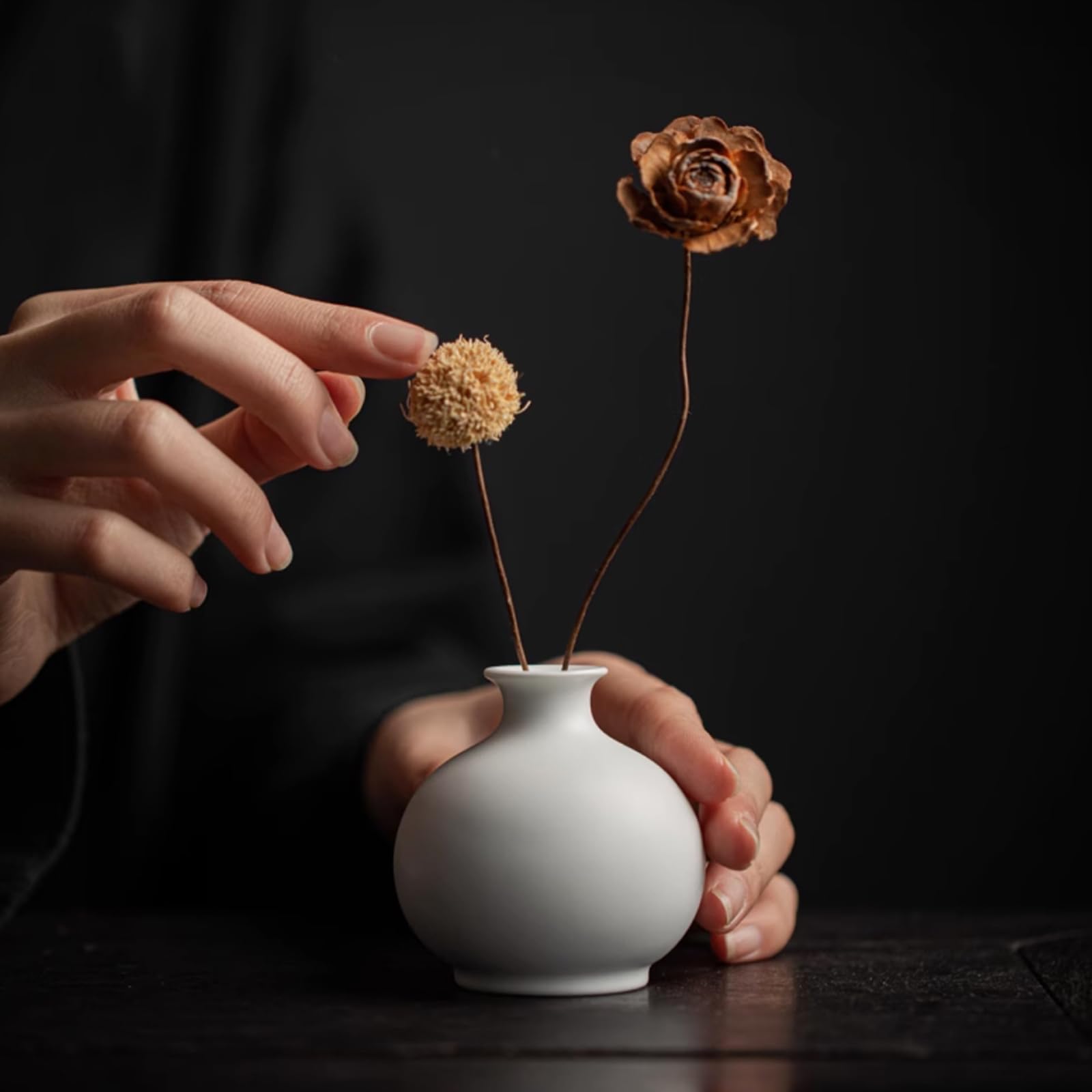 Amazon.com: Japanese Style Ceramic Flower Vase Small Ikebana
