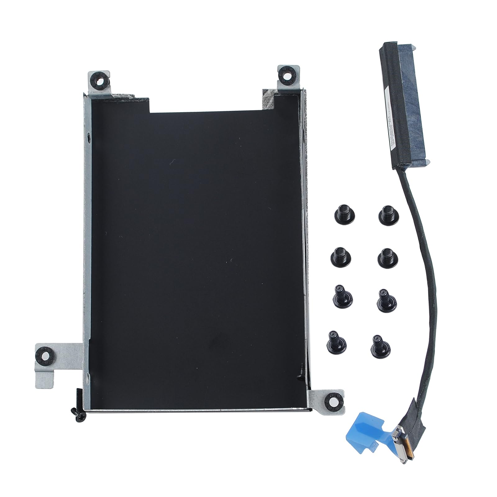 Kit Caddy per disco rigido SATA da 2,5" per Dell Latitude 15 5510 5511 5505 5502 5501 5500, Precision 15 3540 3541 3542 3550 3551, con cavo, staffa, viti