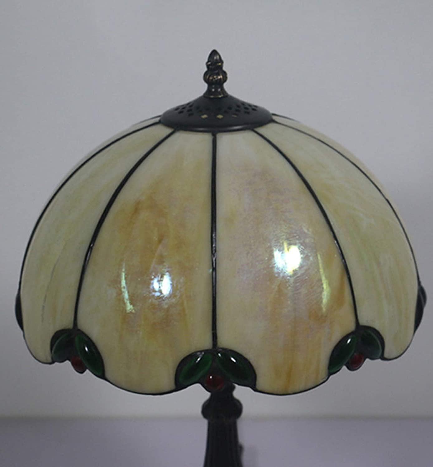 Lampy podłogowe/stołowe Lampy stołowe Nowoczesne retro abażury witrażowe Do gabinetu, biura, domu, baru, sypialni, dekoracyjnej podstawy z żywicy