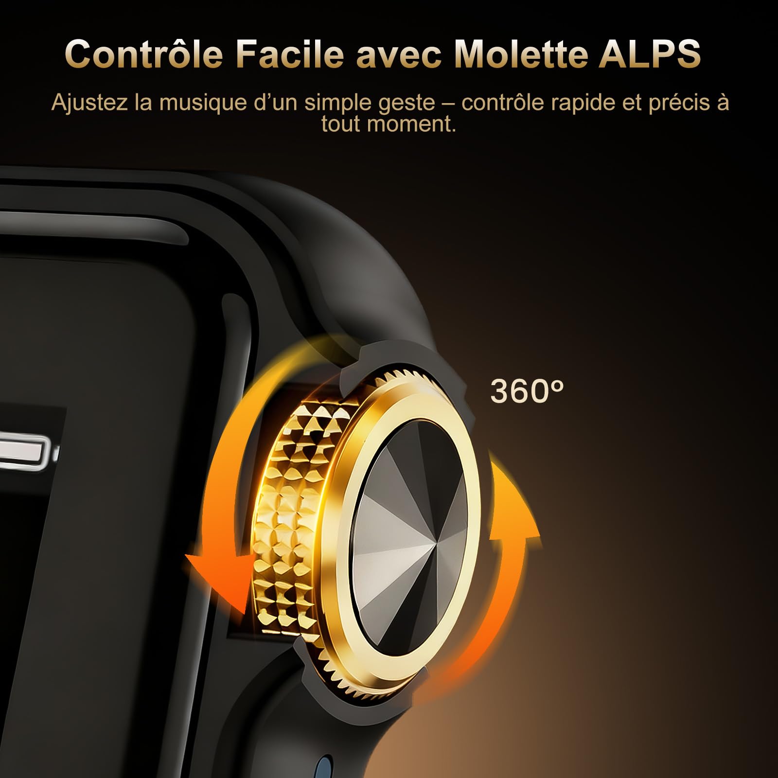 Reproductor MP3 HIFI WALKER H2 Mini con Bluetooth aptX, Audio Hi-Res, DAC ESS9218, Reproductor de Música Portátil con Clip, Pantalla Táctil, 64GB Incluidos, Compatible hasta 512GB, Negra