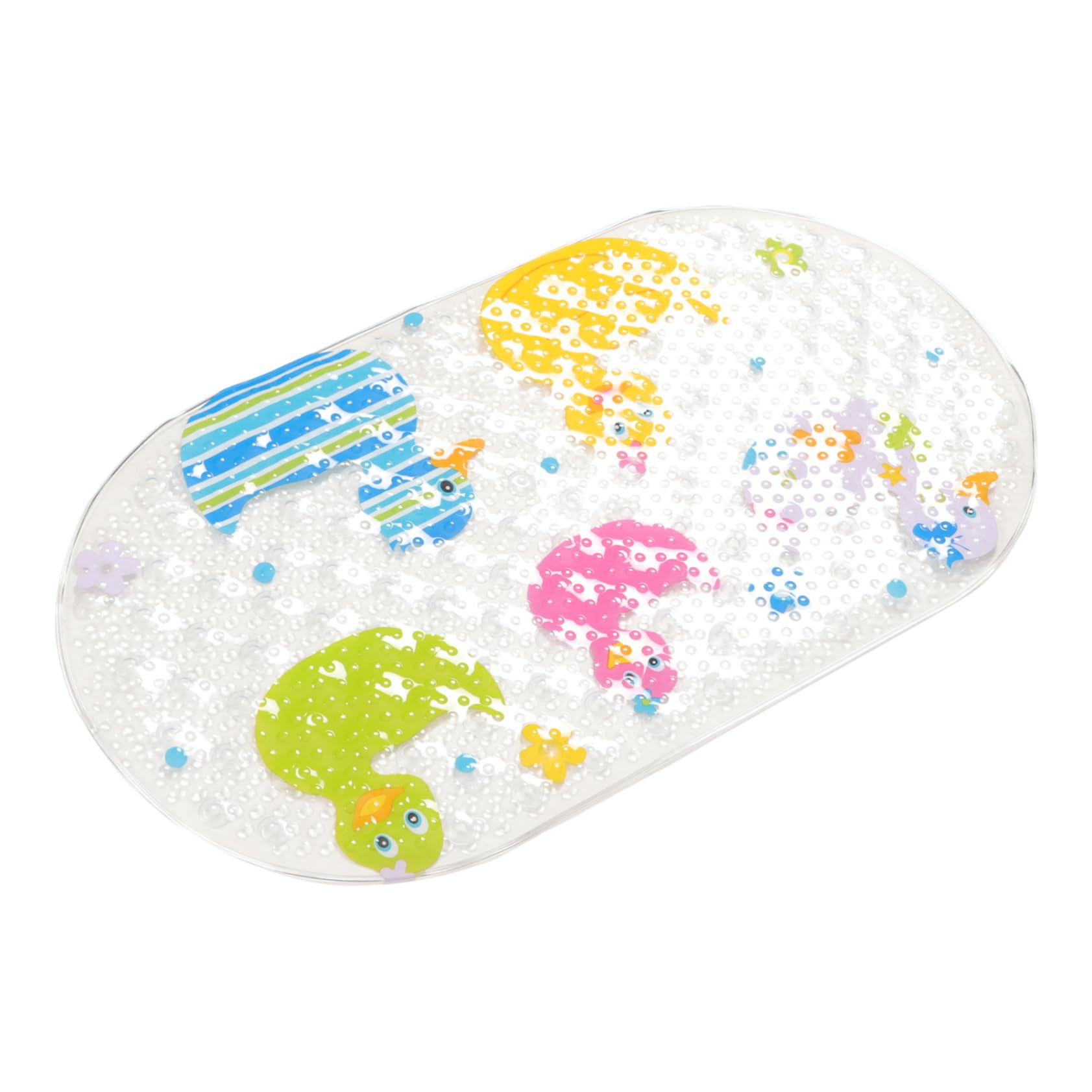 Alfombra de baño antideslizante LABRIMP con ventosas para ducha diseño de patito