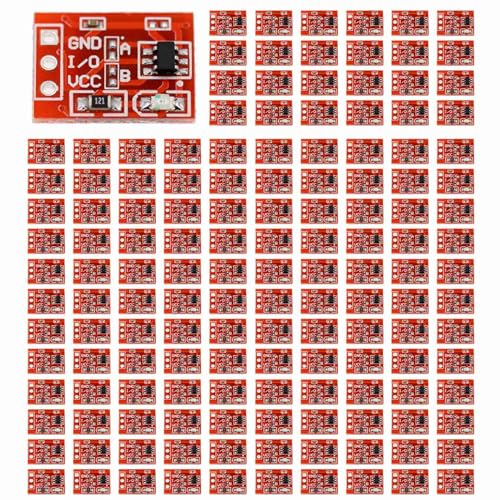 Botón táctil TTP223 modular para sustituir interruptores mecánicos en paneles táctiles de 1 canal