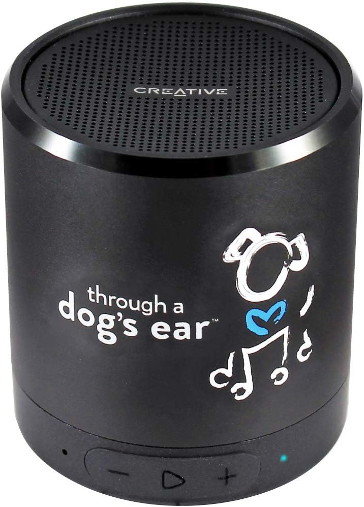 iCalmDog 5.0a Portable Speaker + 90-mins Clinically-Tested Calming Music: Through a Dog's Ear | Your Proven Canine Anxiety Solution