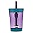 Contigo Kids Spill-Proof 14oz Tumbler with Straw and BPA Free Plastic Eggplant