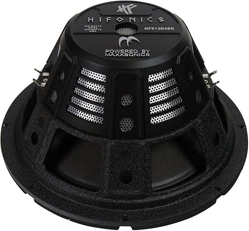 Miniatura 3 de Hifonics HFX12D4BK Subwoofer DVC de 12 pulgadas y 4 ohmios