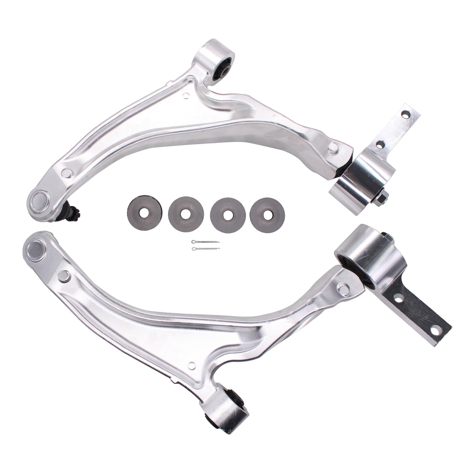 ApplianPar Front Lower Left and Right Side Suspension Control Arm and Ball Joint Assembly for Acura MDX ZDX 2007-2013