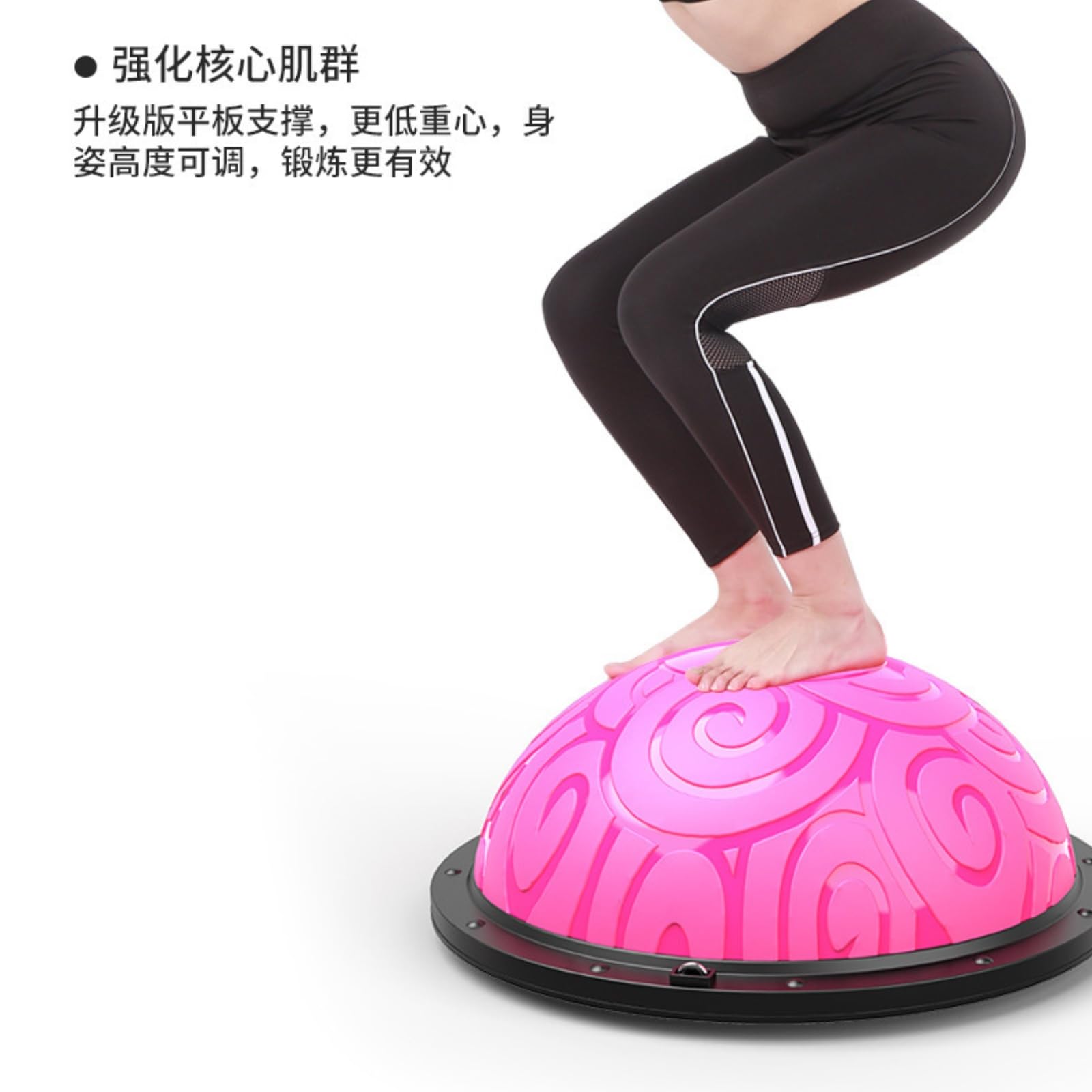 Balance Training Ball per Esercizi , Grigio , Grigio , style to 5