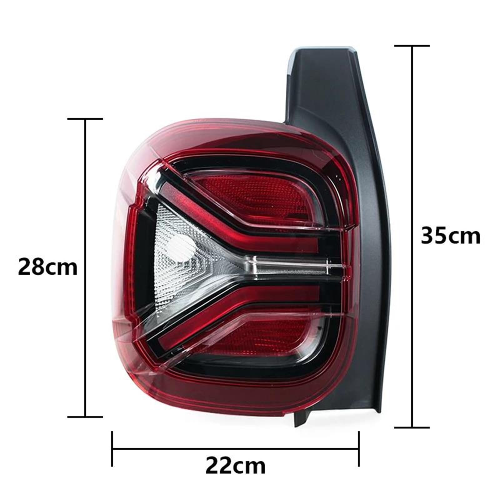 Piloto Trasero Para Dacia Para Duster 2 Facelift 2020-2024 Luces Traseras, Luz De Freno, Intermitente Luz Trasera Piloto Trasero(Izquierda)