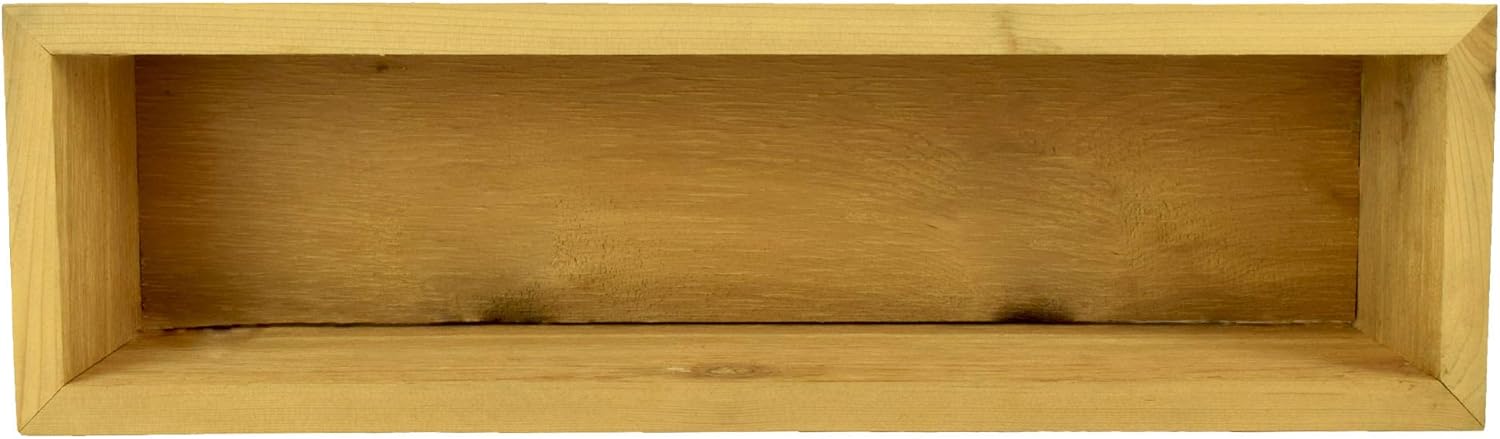 AuSable Brand Cedar Rail Planters - Flowers & Produce Planting (4 Sizes) (24, 6)