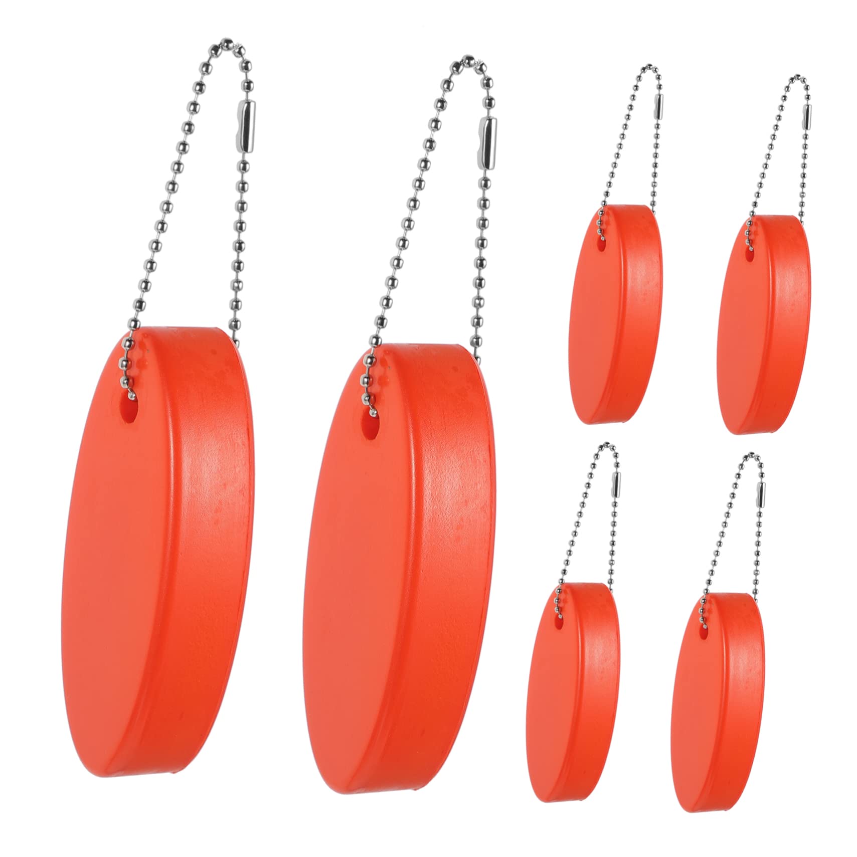 VALICLUD 3 Set Di Portachiavi Con Ciondolo Galleggiante Per Chiavi Portachiavi Da Tavola Da Surf Colori Vivaci E Sicuri Per La La Pesca 6 Pezzi * 3