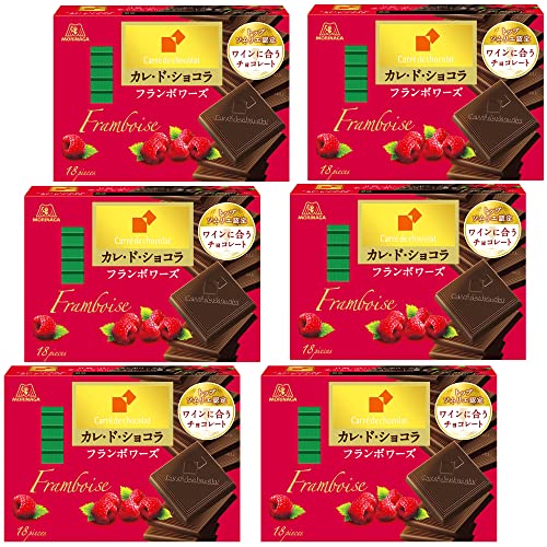 森永製菓 カレ ド ショコラ フランボワーズ 18枚×6個