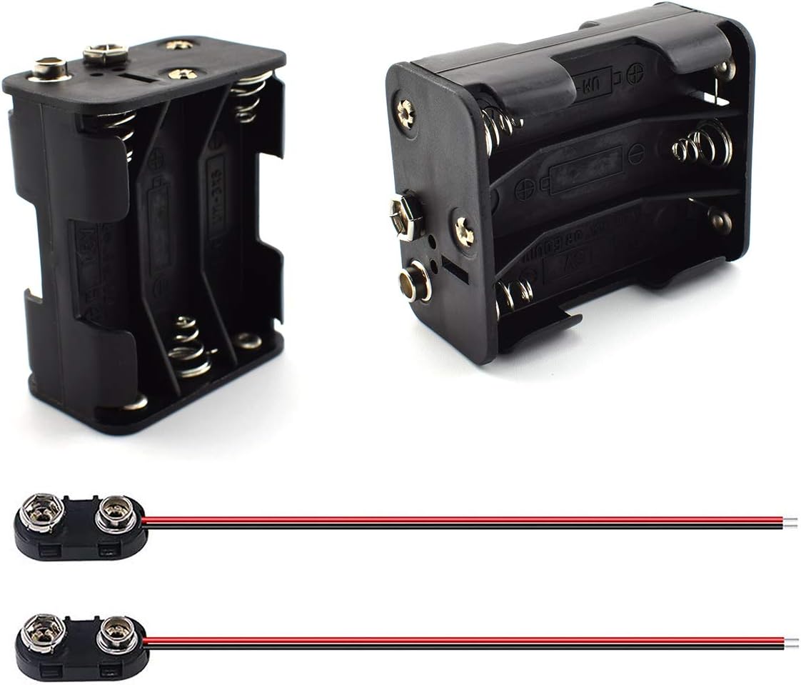 Philmore Battery Holder for (6) AA with Standard Snap