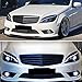 SPEC-D TUNING Replacement Black DRL Strip LED Signal Projector Headlights Made For And Compatible With Benz W204 C-Class