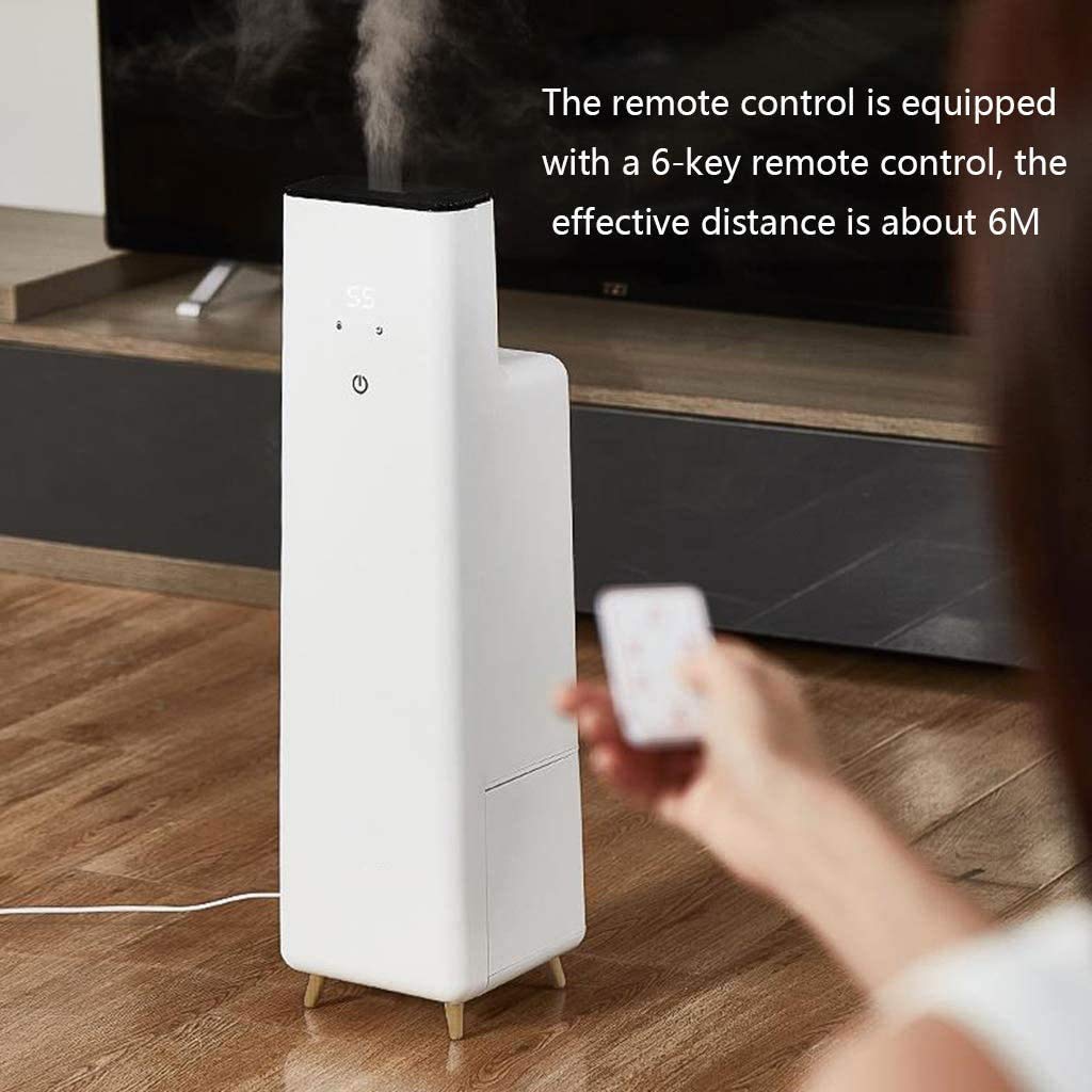 Umidificatore per Camera da Letto Riempimento Dall'Alto 5,5 L Grande capacità per Grandi Stanze Umidificatore A Ultrasuoni A Nebbia Fredda, per Casa, Soggiorno, Cameretta