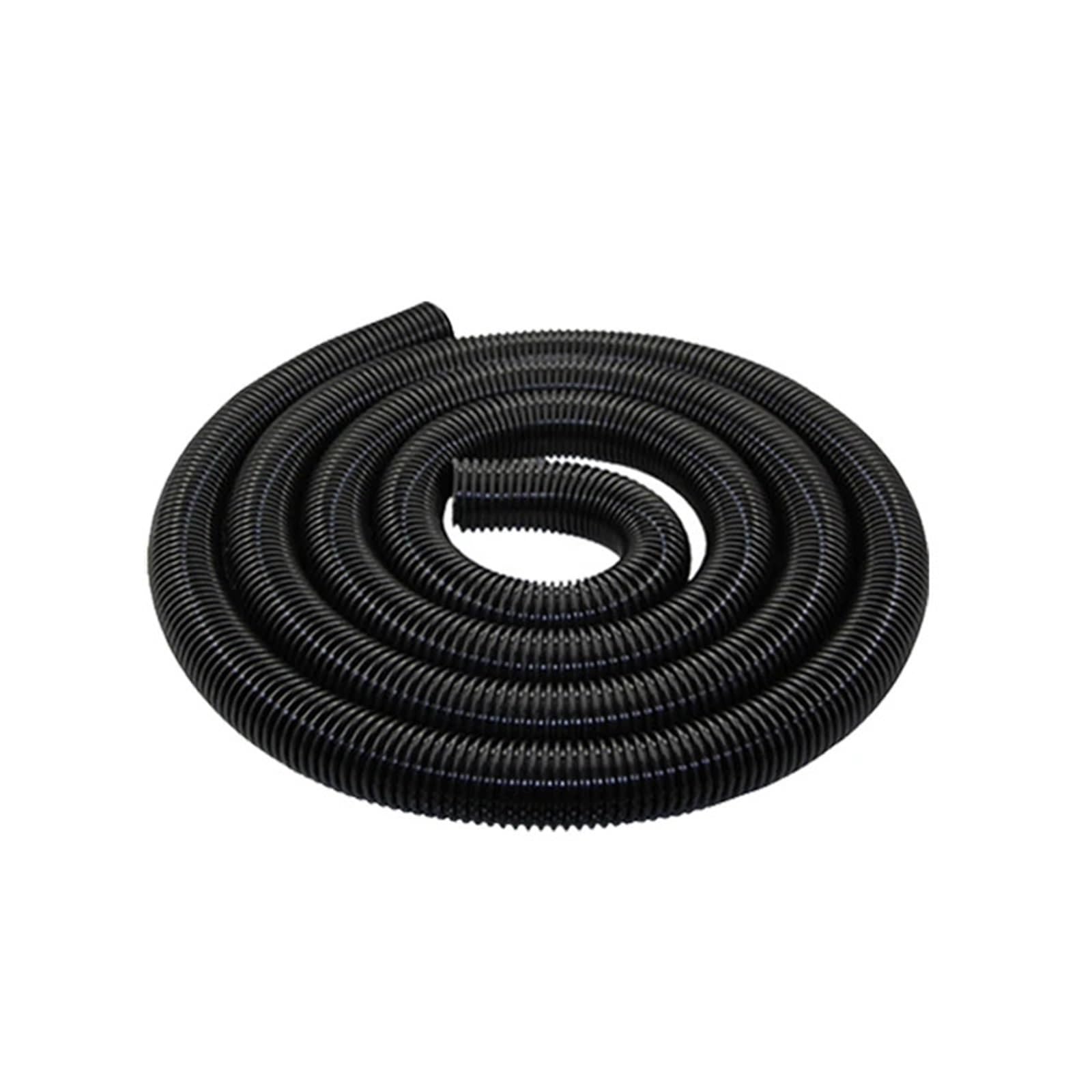 Vacuum Cleaner Thread Hose Inner 35mm/Outer 42mm Bellows Straws Flexible Soft Pipe Replacement Vacuum Cleaner Tube Black(Black-1m (35mm))