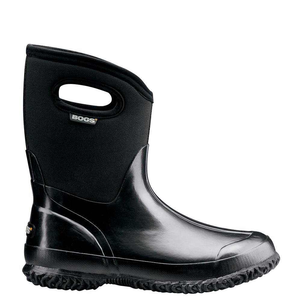 Bogs Women's Classic Mid Waterproof Boot, Black, 10 UK (12 US) (43 EU)