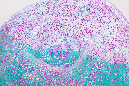 Fauteuil gonflable Glitter Dream assise d appoint rapide pour salon encombré