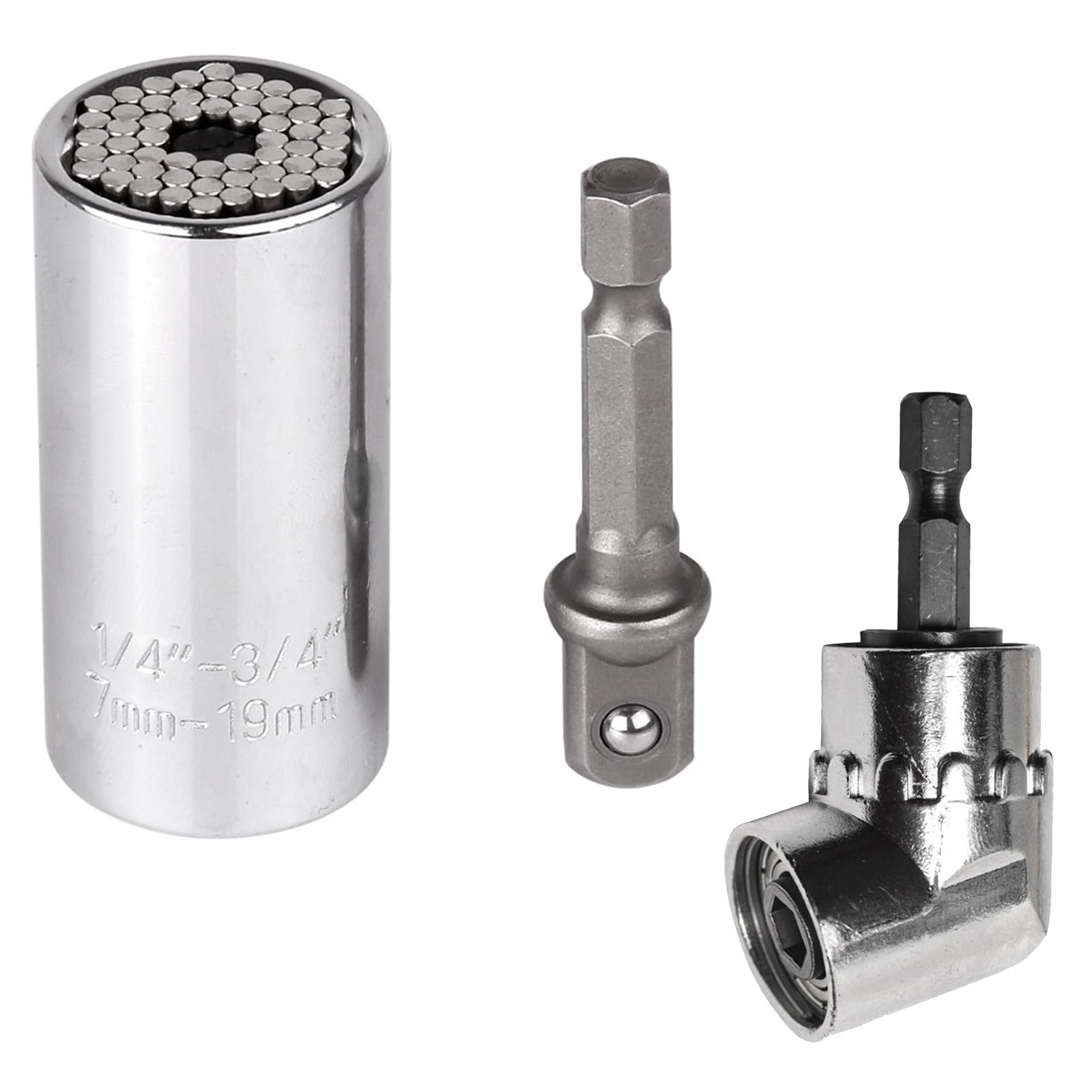 DFsucces ユニバーサルソケット 2点セット 7～19mm(1/4～3/4…
